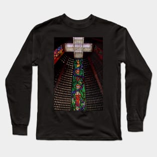 Interior, Roman Catholic Cathedral of Saint Sebastian, Rio de Janeiro, Brazil Long Sleeve T-Shirt